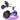 All Terrain Chrome Purple Hoverboard + Hoverkart Bundle