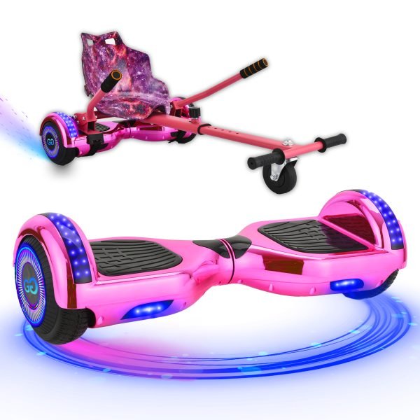 Pink Hoverboard Bundle